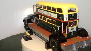 112 scale Hachette Routemaster Bus painted in Shillibeers colours [upl. by Annia]