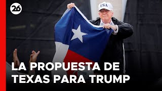 EEUU  Texas ofrece a Trump más de 500 hectáreas para encerrar a migrantes [upl. by Storfer]