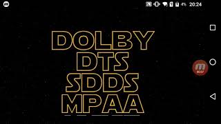 mpaa panavision dolby iatse deluxe kodak dts sdds avid vantage hawk keslow alexa dts stereo dgc [upl. by Yorztif550]