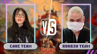 ИГРА ЗА ГРАНДФИНАЛ ПРОТИВ ЯТОРО  BO3  STREAMERS BATTLE 8  Team Cake VS Team Korb3n [upl. by Glori]