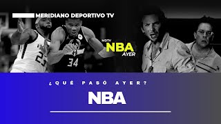 ¿QUÉ PASÓ AYER EN LA NBA [upl. by Aneeram917]