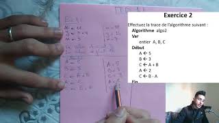 exercice de laffectation en algorithme darija EP16 [upl. by Airetas86]