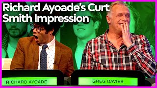 Best Richard Ayoade Impressions amp Tax Jokes  Compilation  Big Fat Quiz [upl. by Ahsii806]