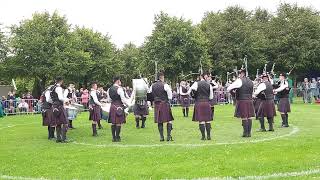 Clogher and District Pipe Band Grade 3A Final  World Pipe Band Championships 2024 [upl. by Atekin]