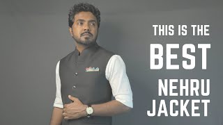 Black Nehru Jacket Combinations  Best Nehru Jacket for Every Indian MAN [upl. by Eillod]