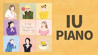 IU Piano Collection 2024 [upl. by Guadalupe]