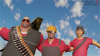 SFM TF2 Mercs Sing quotNuma Numaquot AI Cover  Music Video [upl. by Thorndike]