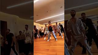 Dance rehearsal of VARUN DAWANTIGER SHROFF SHAHID KAPOOR ❤️❤️❤️ dance bollywood [upl. by Lebna]