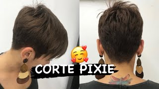 ❤️ CORTE PIXIE PASO A PASO  Corte de Cabello Para Mujer 2023 [upl. by Dorella]