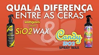 Diferença entre as ceras  Insignia SiO2 Wax  Candy Wax [upl. by Annissa362]