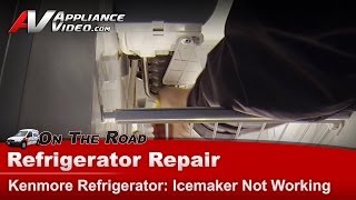 Kenmore Refrigerator Repair  Icemaker Not Working  Ice Maker Kit [upl. by Perron]