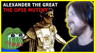 Forsen Reacts To The Greatest Speech in History Alexander the Great amp The Opis Mutiny [upl. by Nerret]