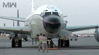 Boeing RC135S Cobra Ball US Aircraft for Tracking Nuclear Warheads [upl. by Egwan381]