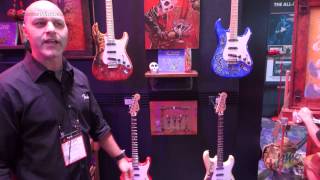 AMS at NAMM 2015  Fender David Lozeau Design Stratocaster [upl. by Eimareg]