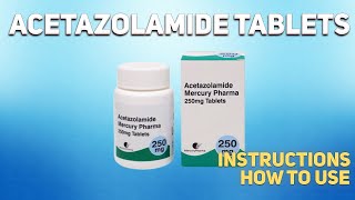 Acetazolamide tablets how to use Uses Dosage Side Effects Contraindications [upl. by Arretnahs]