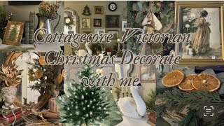 COTTAGECORE CHRISTMAS DECORATE W ME Victorian English Country Christmas decor dried orange slices [upl. by Gershom]