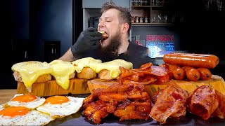 ЗАТРАК PRO MAX  БУТЕРЫ С СЫРОМ СОСИСКИ ASMR MUKBANG АСМР МУКБАНГ 먹방 大食い たべる 谢尔盖 [upl. by Raman274]