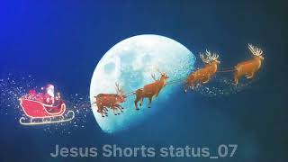 Happy Christmas   Merry christmas status 2024  Christmas Animated Video 2024  christmas jesus [upl. by Issi]