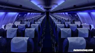 Airplane Cabin White Noise Jet Sounds  Great for Sleeping Studying Reading amp Homework  10 Hours [upl. by Nnep]