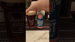 2486 Henderson Brewing Co Hendersons Best Amber Ale 55  Canada [upl. by Noimad]