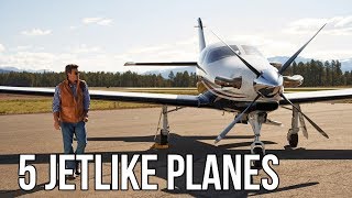 5 Turbine Powered Planes That Fly At Jet Speed [upl. by Inigo]