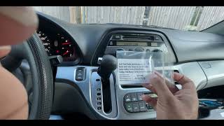 Honda Odyssey Error Code E FM Radio Easy Fix [upl. by Naut450]