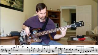 Elton John  Amoreena  Bass Transcription [upl. by Fellner]