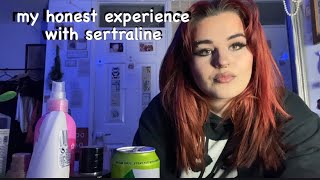 my honest experience with sertraline [upl. by Hnao]