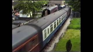 Steam Locomotives on KWVR on 8th June 1985 [upl. by Delano722]