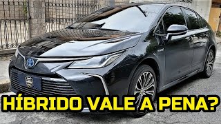 Corolla híbrido opinião do dono consumo desempenho preço  Caçador de Carros [upl. by Aynosal439]