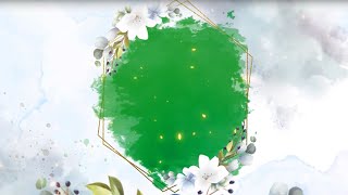 Latest Birthday invitation card video without text and Green screen Template video free download [upl. by Compte]