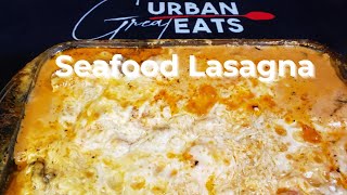 Seafood Lasagna Recipe  Creamy Béchamel Scallops Shrimp amp Cod  Ultimate Cheesy Delight [upl. by Antoinette336]