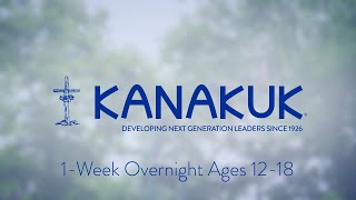 Kanakuk 1 Week Overnight Camp ages 1218 [upl. by Bendite]