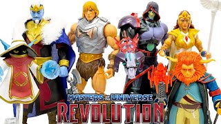 MOTU Masterverse Revolution HeMan Skeletor Keldor Teela Orko amp Gwildor Review [upl. by Calley]