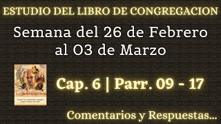 ESTUDIO DE LIBRO DE CONGREGACIÓN ✅ SEMANA DEL 26 DE FEBRERO AL 03 DE MARZO [upl. by Aihsenor]