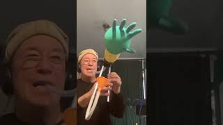 Rubber Glove Bagpipe Linsey Pollak musicpodcast conversationswithmusicians [upl. by Nnaeel]