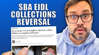 SBA EIDL Collections Reversal For ALL [upl. by Steve95]