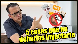 5 cosas que no deberias inyectarte en los gluteos [upl. by Naej]