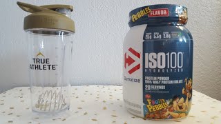 best way to use Dymatize Iso 100 Hydrolyzed fruity pebbles protein powder [upl. by Haroved]