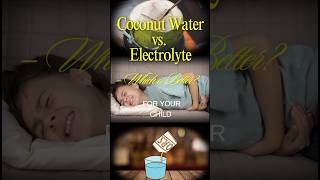 Coconut Water vs Electrolyte Drinks for Kids with Diarrhea diarrhea coconutwater rehydration [upl. by Iturhs]