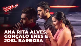 Ana Rita Alves Gonçalo Enes e Joel Barbosa  quotLovelyquot  Batalhas  The Voice Portugal 2024 [upl. by Eelahs]