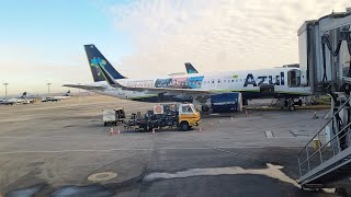 Decolando do aeroporto de Confins em Belo Horizonte MG para Goiânia GO 🇧🇷 no Embraer 195 da Azul [upl. by Hgieliak158]