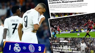 🔥 Así reacciona la prensa a la DERROTA 1  3 de REAL MADRID vs MILAN  Declaraciones de Ancelotti [upl. by Schober]