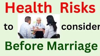 Medical tests to consider before marriage  marriage compatibility medical check up [upl. by Peednus]