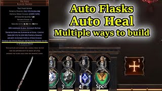 Budget Mageblood Auto flasks auto heal auto Adrenaline  Path of Exile 316 Scourge [upl. by Jayme]