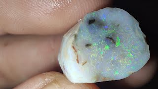 SOLD 50 74 parcel of Australian Rough Opal Mixed fields 40grams [upl. by Ellenhoj]