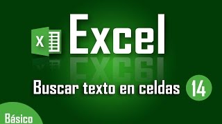 Como buscar texto en Excel  Capítulo 14 [upl. by Thebazile]