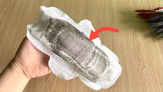 💥 6 great USES of SANITARY NAPKIN that you should keep in your pocket 💥 [upl. by Castle]