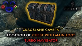 Cragslane Cavern  Main Loot Navigator  Skyrim [upl. by Gamali]