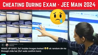 🚨Cheating in JEE MAIN WHAT NEXT Shift Cancelled 🚫📝 Request for Strict Action jee nta jee2024 [upl. by Jamnis538]